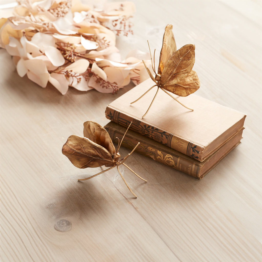 Butterfly (Set of 2) 4"H, 4.5"H Resin