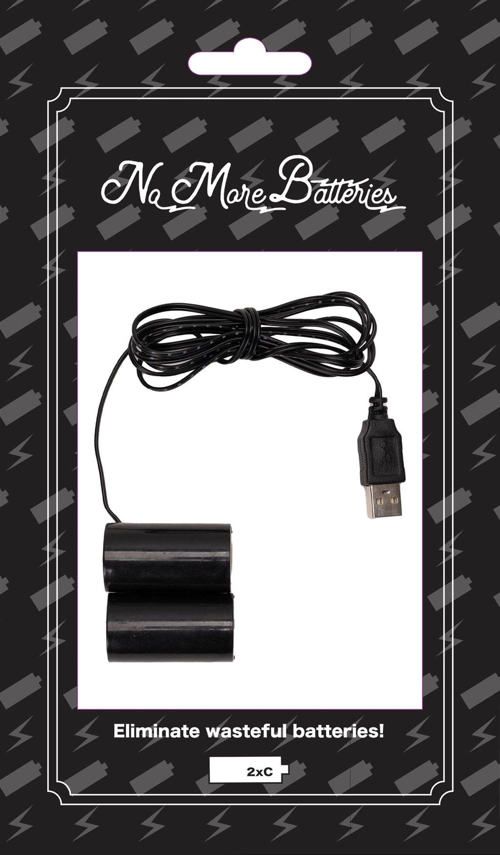 No More Batteries 2 C Replacement (Set of 3)