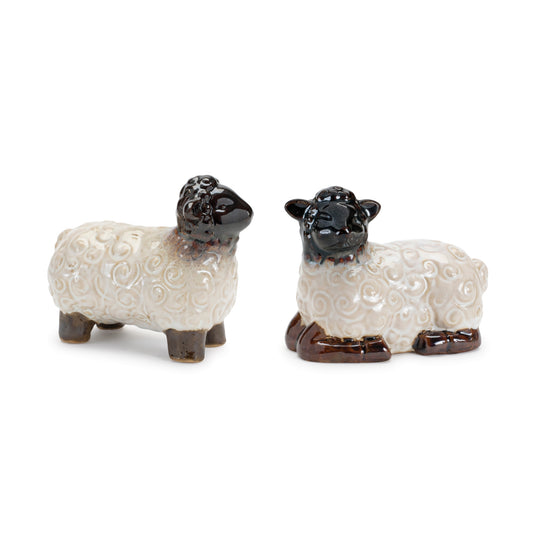 Sheep (Set of 6) 3"H, 3.25"H Resin