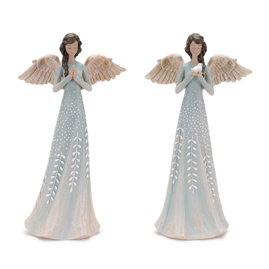 Angel (Set of 2) 11.5"H Resin