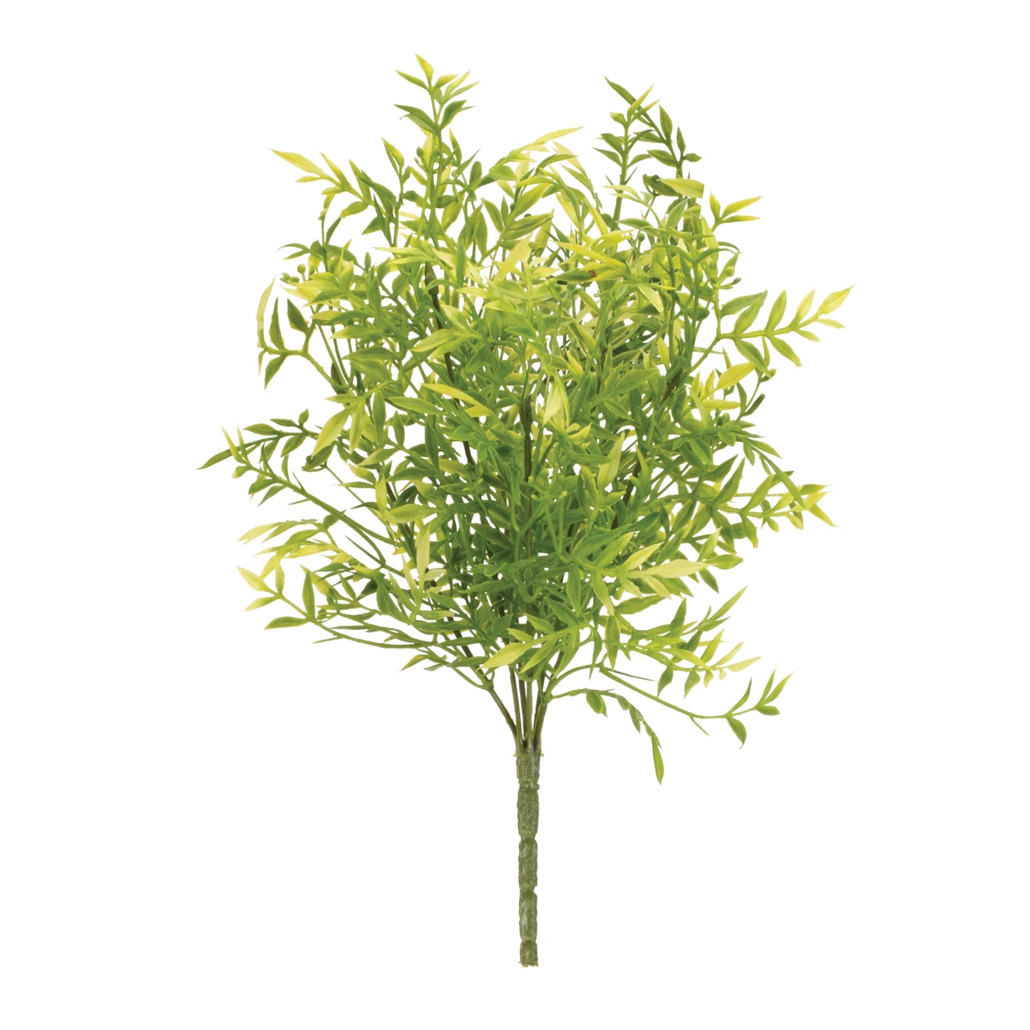 Mini Leaf Bush (Set of 12) 12"H Plastic