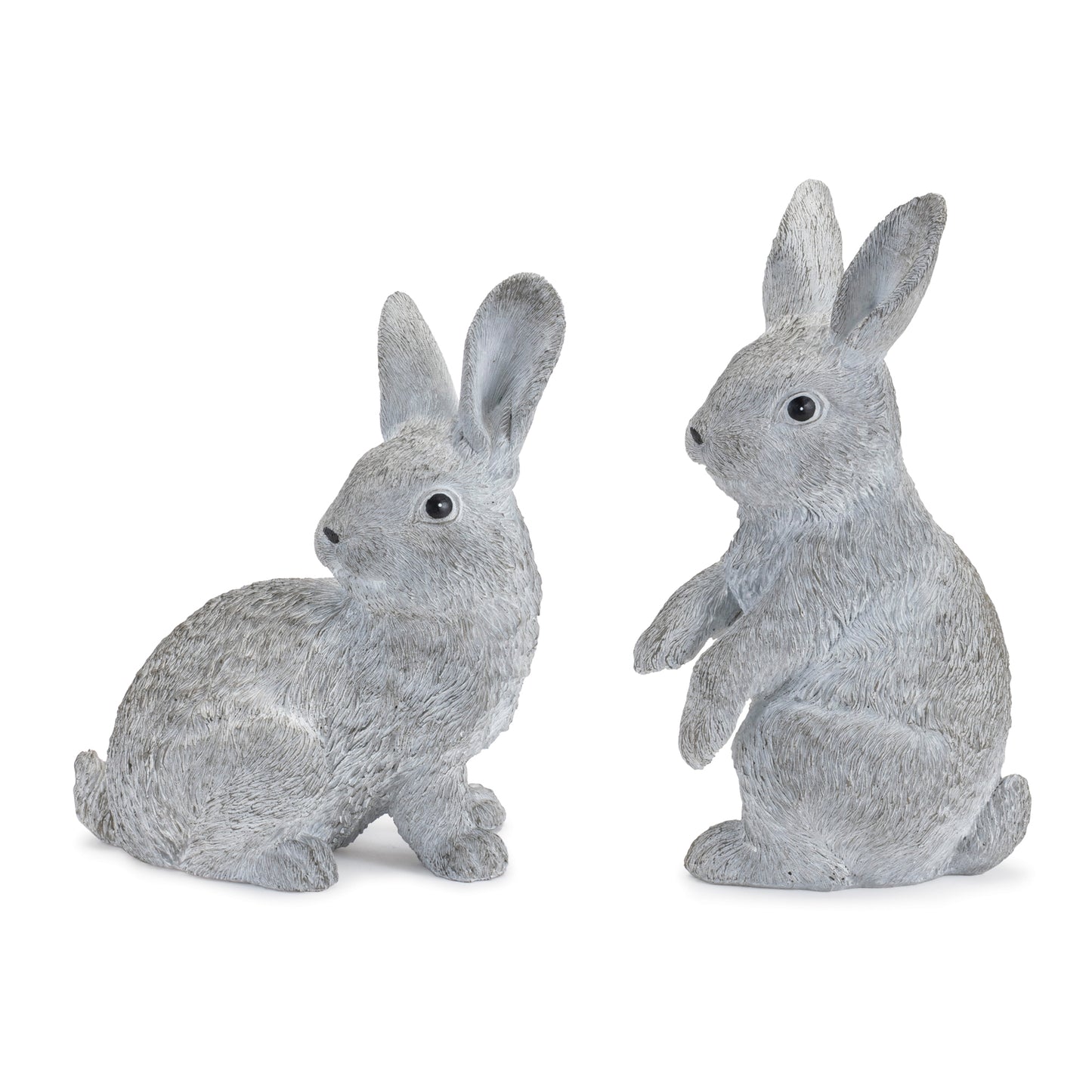 Bunny (Set of 2) 8"H, 9"H Resin