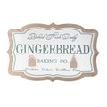 Framed Gingerbread Bakig Sign 15"L