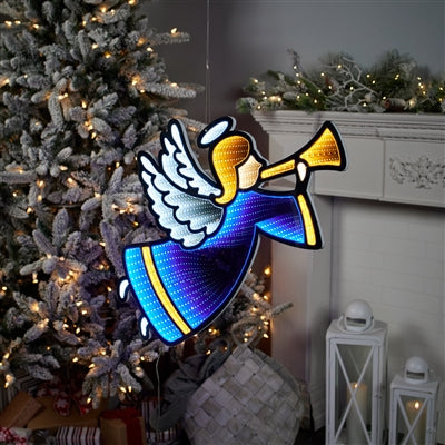 Angel with Horn Ekkolight 24.5"H