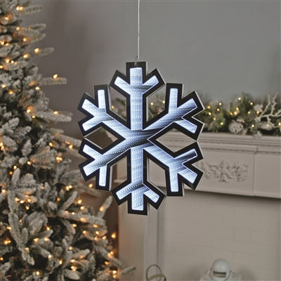 Holiday Snowflake Ekkolight 15.75"H