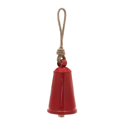 Rustic Metal Bell Ornament (Set of 4)