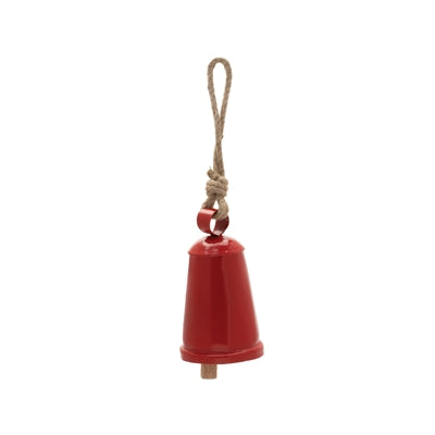 Rustic Metal Bell Ornament (Set of 4)