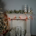 Candy Cane Ekkolight Garland 68"L