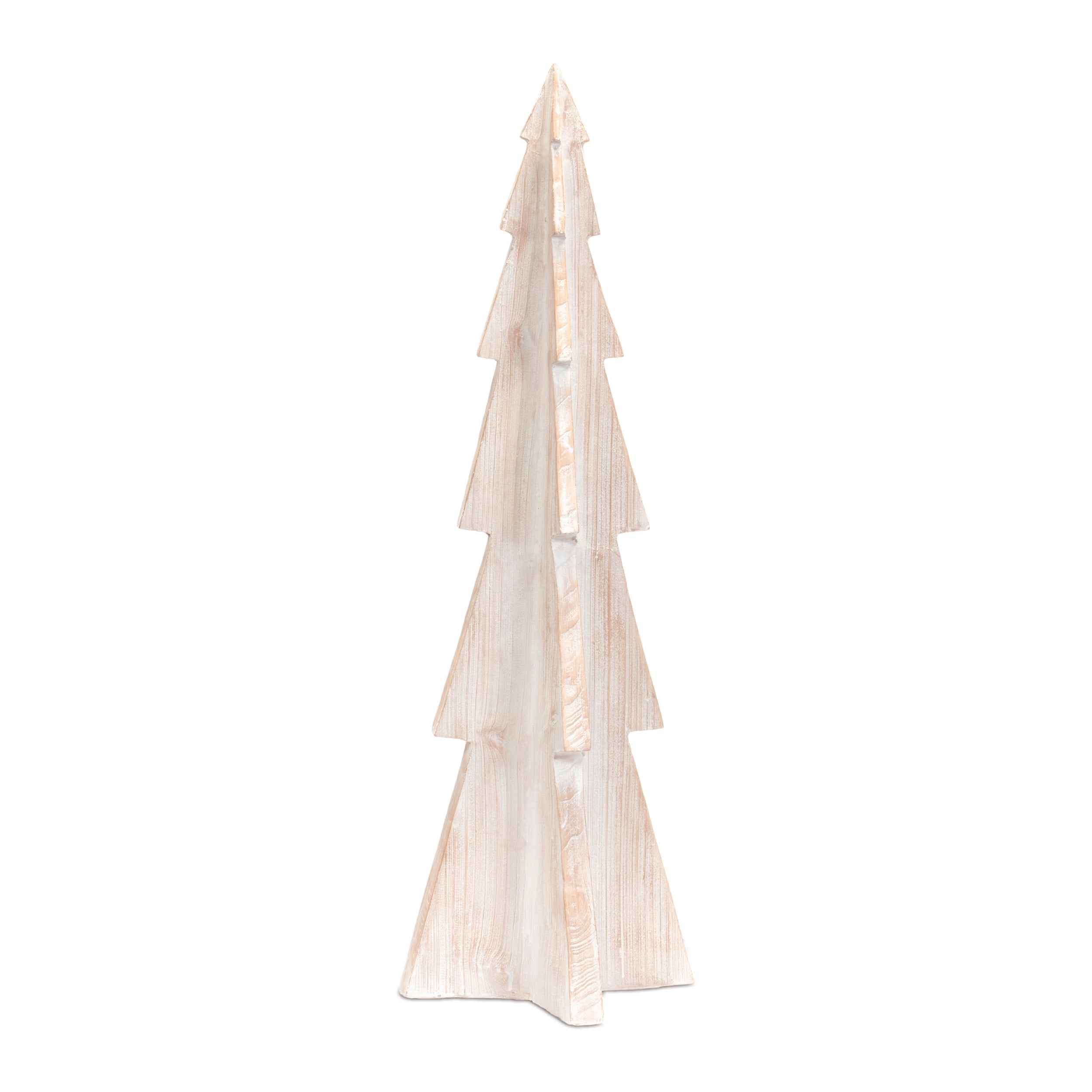 Whitewashed Resin Tree 37"H