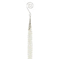Iridescent Bead Drop Ornaments – Set of 12