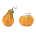 Foam Pumpkin and Gourd Decor (Set of 2)