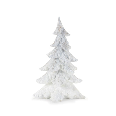 Glittered Pine Tree (Set of 3)