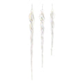 Glass Icicle Ornament (Set of 18)