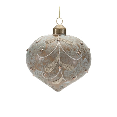 Beaded Glass Ornament (Set of 12)