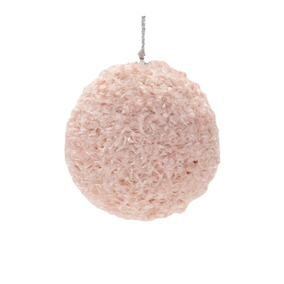 Furry Ball Ornament (Set of 4)
