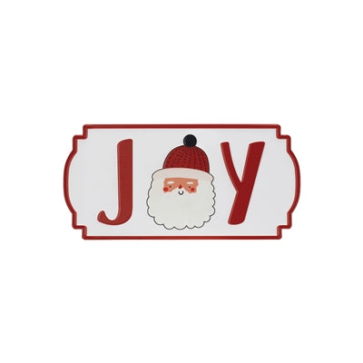 Metal Holiday Sentiment Plaque (Set of 3)