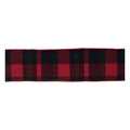 Red and Black Plaid Wired Ribbon (Set of 2)