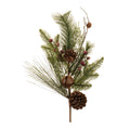 Pine and Sleigh Bell Spray (Set of 2)