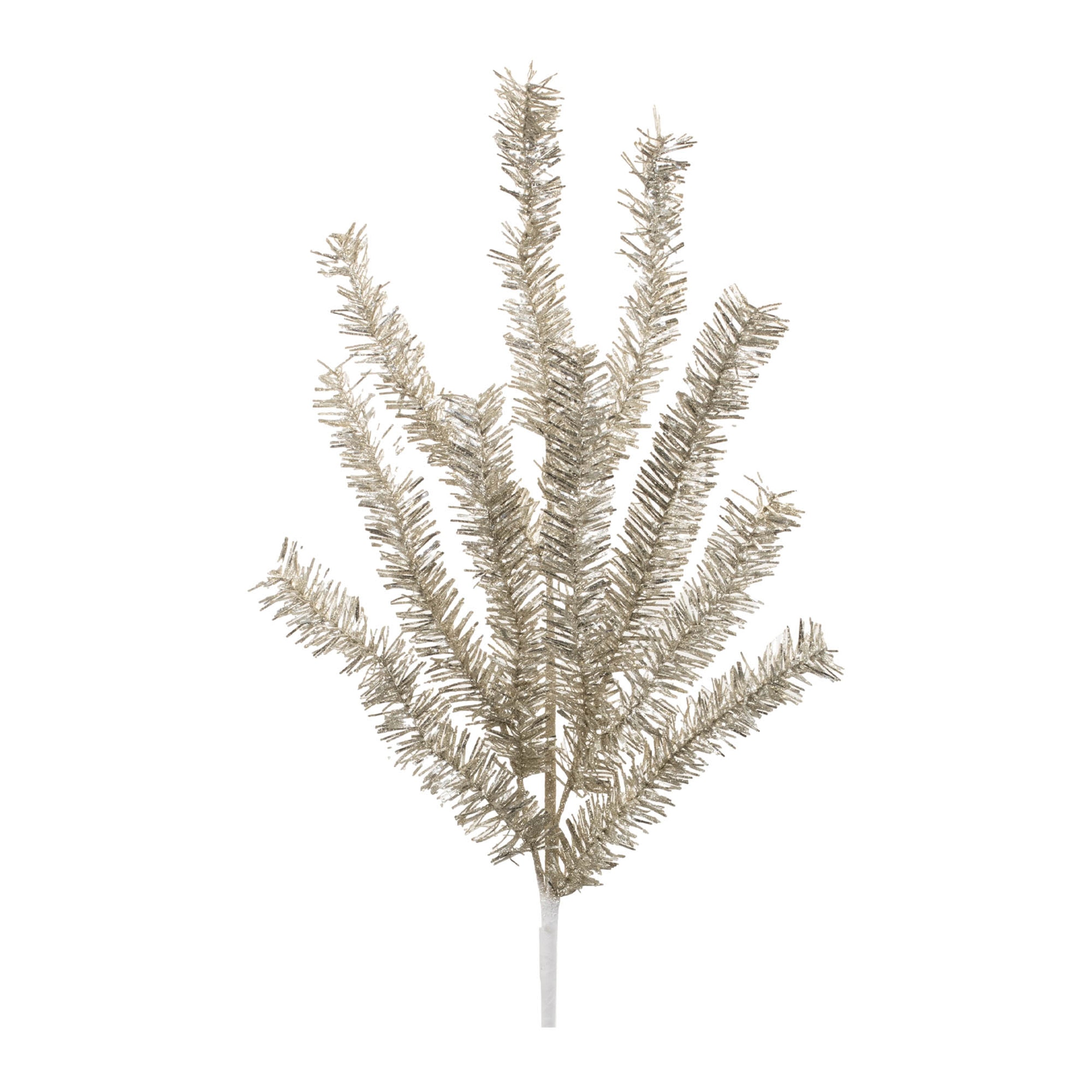 Glittered Pine Spray (Set of 6)