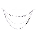 Jewel Bead and Chain Link Garland (Set of 2)