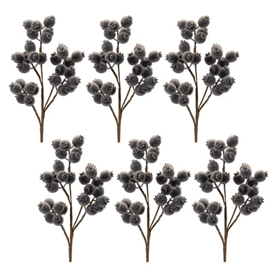Berry Spray (Set of 6) 21”H Styrofoam