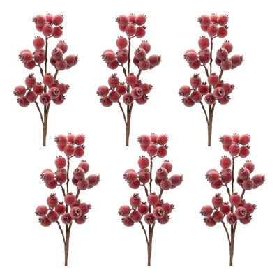 Berry Spray (Set of 6) 21”H Styrofoam