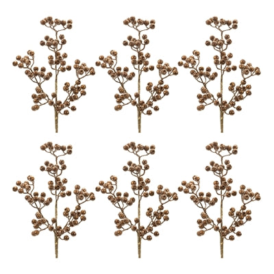 Berry Spray (Set of 6) 22”H Styrofoam