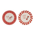 Ceramic Santa Candy Plate (Set of 4)