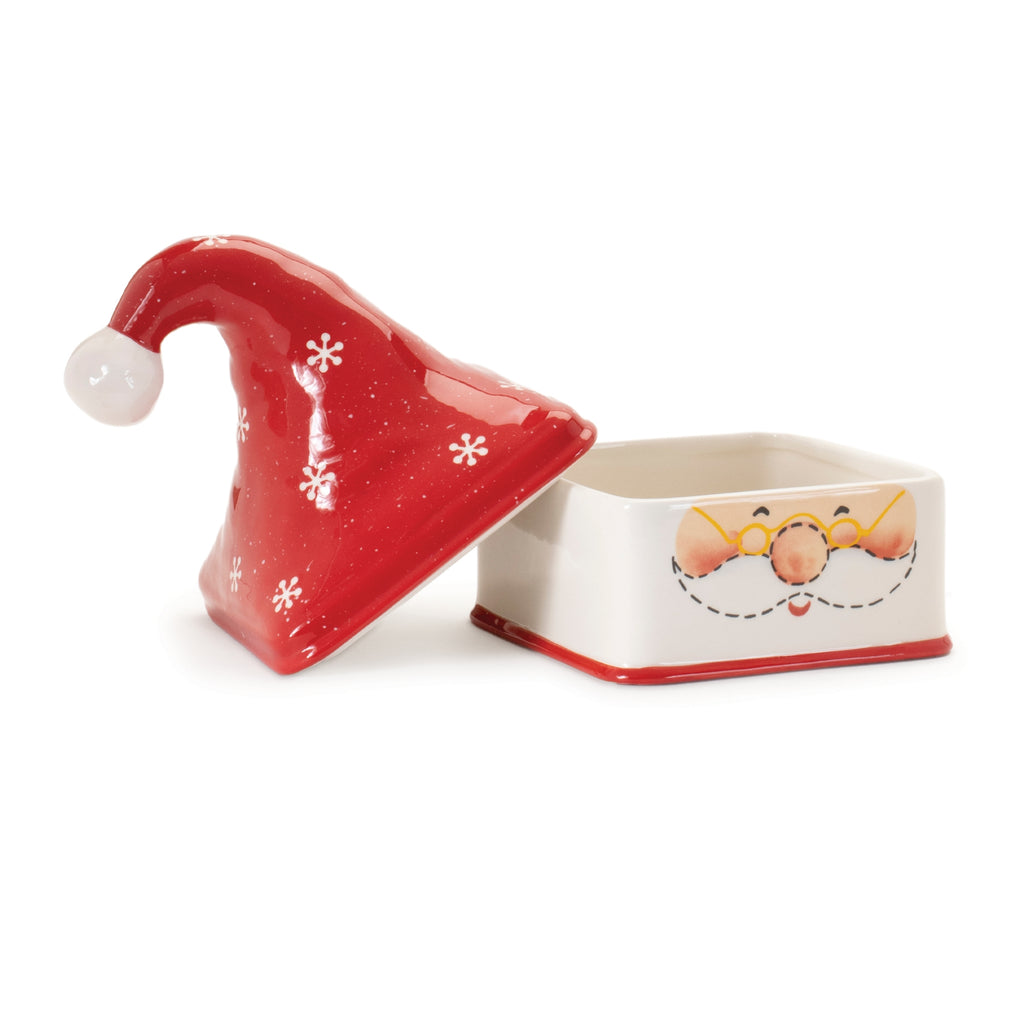 Ceramic Stacking Santa Character (Set of 3)