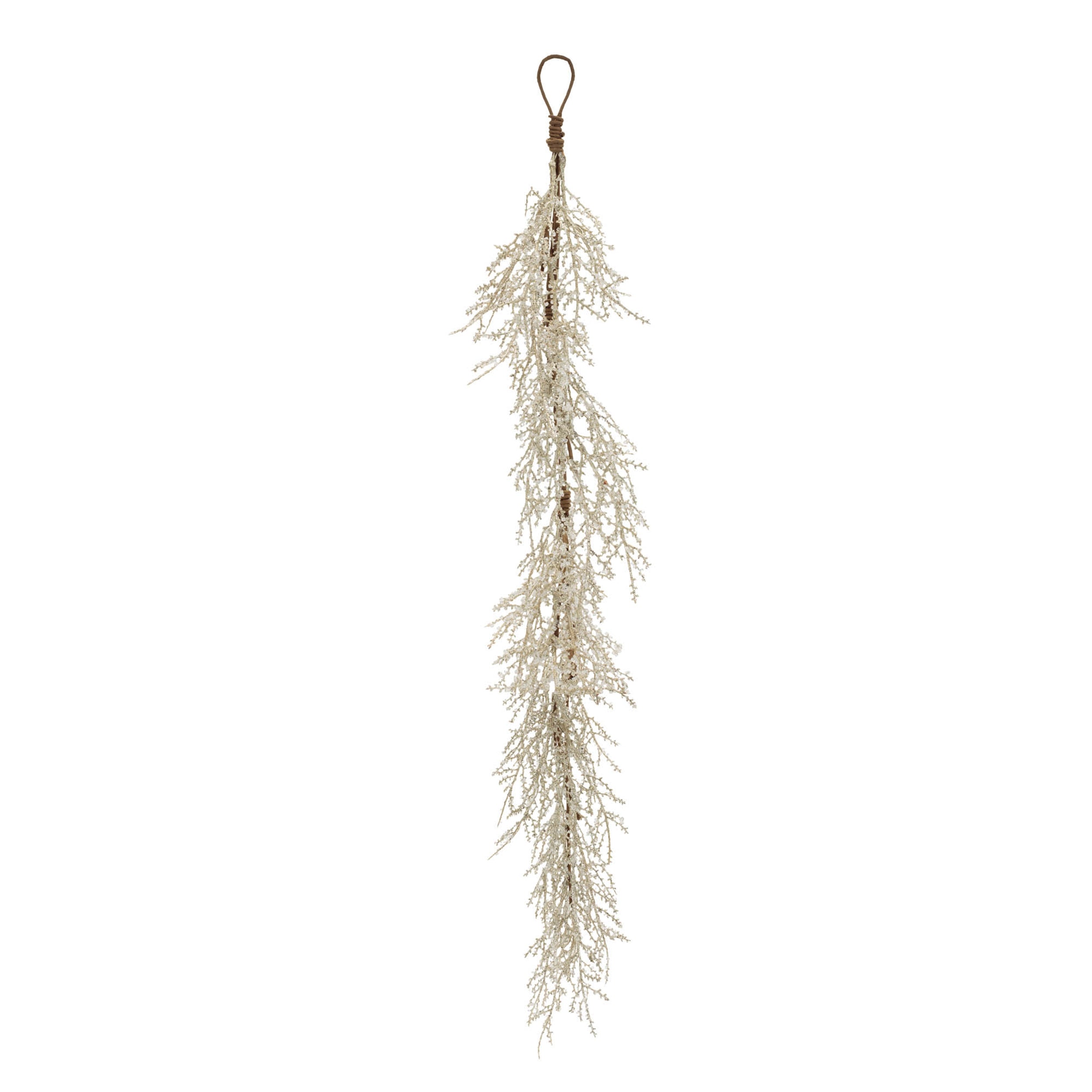 Iced Twig Garland 5'L