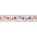 Glittered Snowman Wired Ribbon (Set of 2)