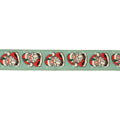Nostalgic Santa Print Wired Ribbon (Set of 2)