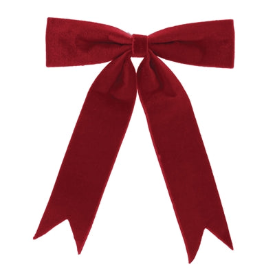 Bow Ornament (Set of 2) 13"W x 13"H Polyester
