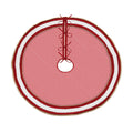 Peppermint Striped Tree Skirt 48"D