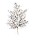 Flocked Pine Spray (Set of 6)