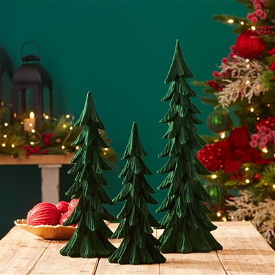 Tree (Set of 3) 14"H, 17"H, 23"H Resin