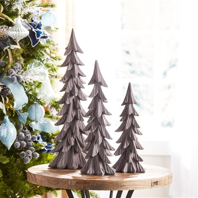 Tree (Set of 3) 14"H, 17"H, 23"H Resin