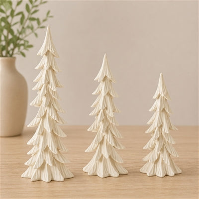 Tree (Set of 3) 14"H, 17"H, 23"H Resin