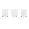 Dotted Glass Votive Candle Holder (Set of 3)