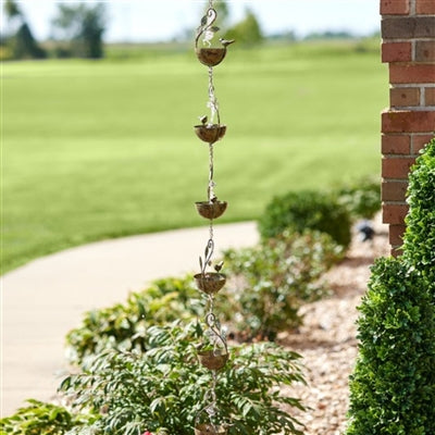 Iron Bird Rain Chain 60"L