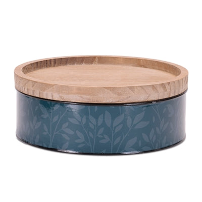 Blue Canisters (Set of 2)