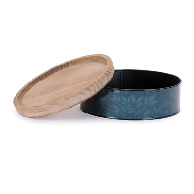 Blue Canisters (Set of 2)