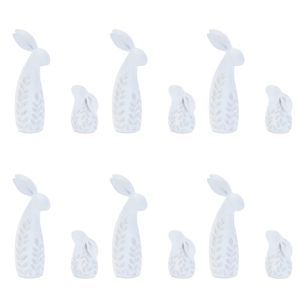 Etched Bunny Figurine (Set of 12)