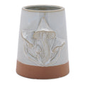 Tapered Porecelain Planter with Mushrooms (Set of 2)