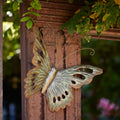 Distressed Metal Butterfly Wall Hanging (Set of 2)