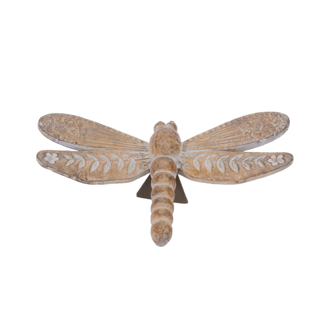 Floral Etched Insect Shelf Sitter (Set of 4)