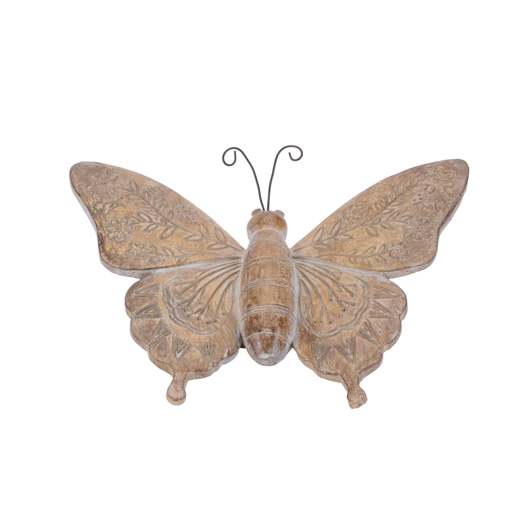 Floral Etched Insect Shelf Sitter (Set of 4)