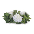 Hydrangea Floral Candle Ring (Set of 2)
