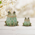 Terra Cotta Sitting Garden Frog (Set of 4)