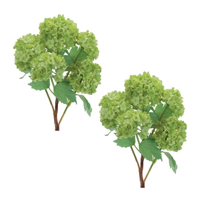 Hydrangea Spray (Set of 2) 11.5”H Polyester